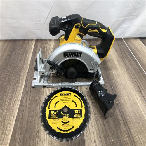 AS-IS DEWALT 20V MAX Cordless Brushless 6-1/2 in. Sidewinder Style Circular Saw (Tool Only)
