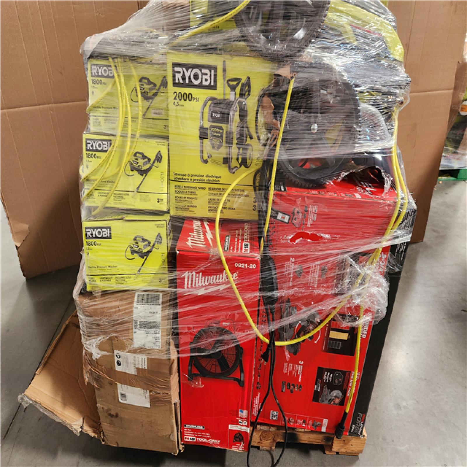CALIFORNIA AS-IS TOOL PALLET