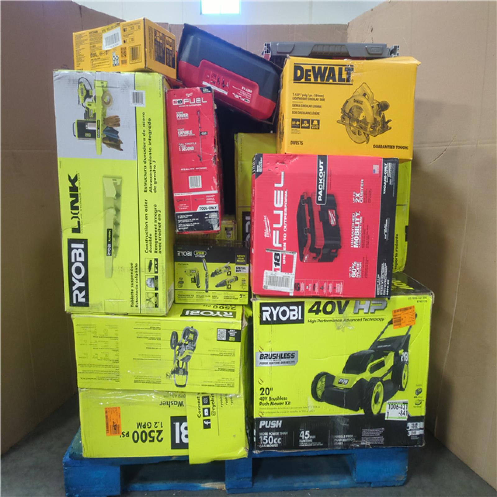 CALIFORNIA AS-IS TOOL PALLET