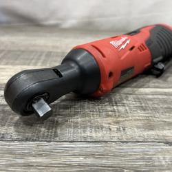 AS-IS Milwaukee 12V Lithium-Ion Cordless 3/8 in. Ratchet (Tool-Only)