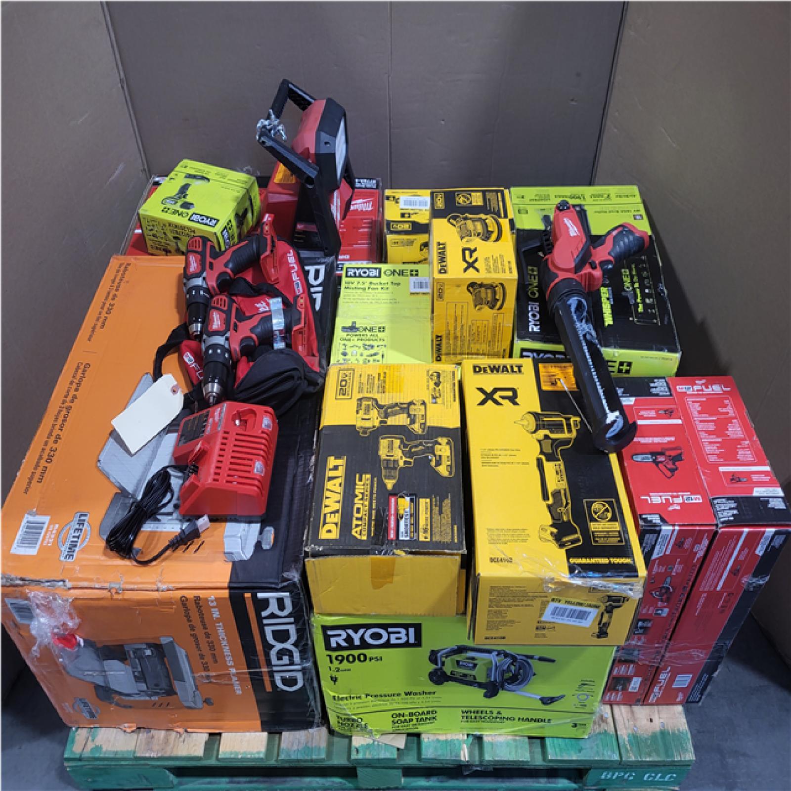 CALIFORNIA AS-IS TOOL PALLET