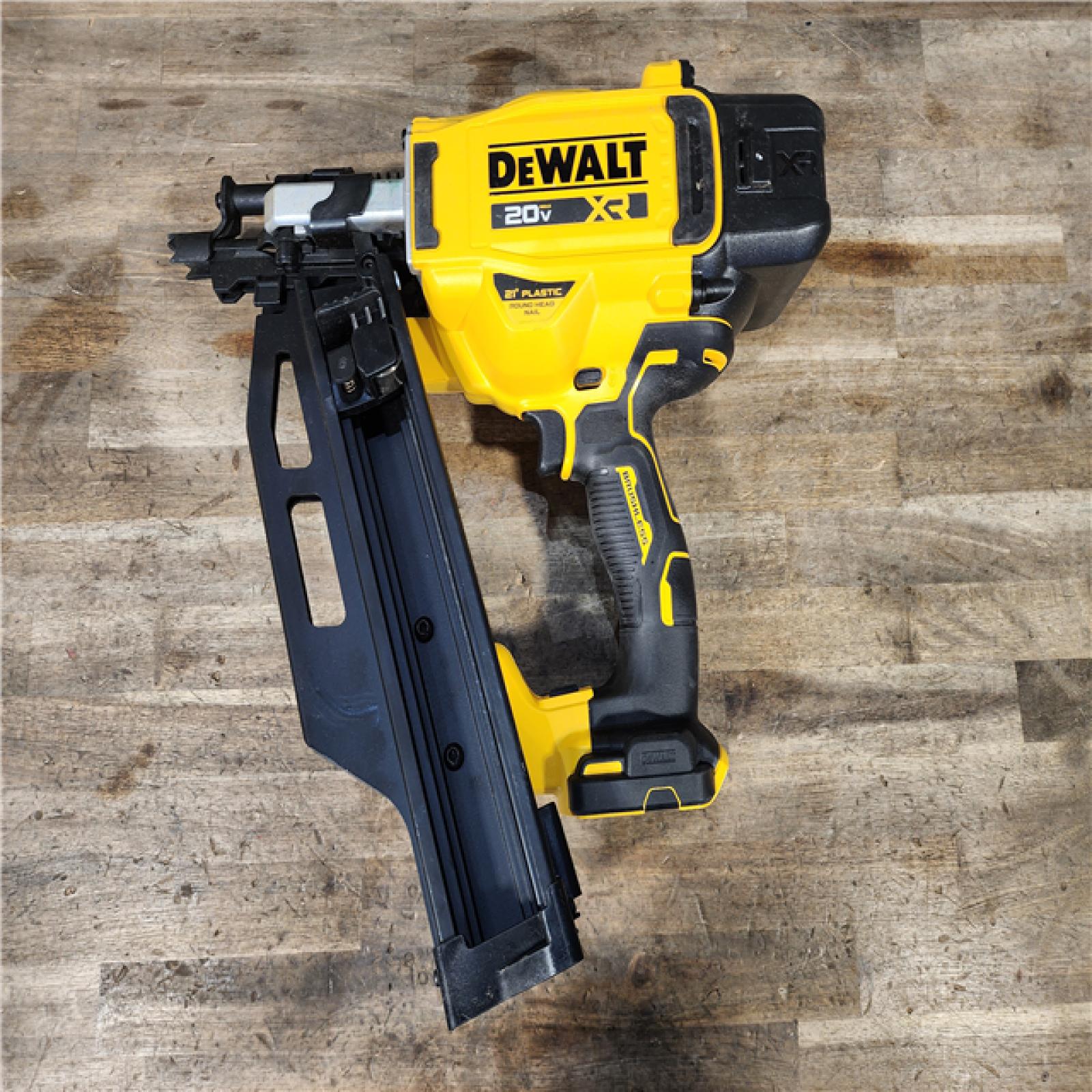 HOUSTON LOCATION - AS-IS DEWALT 20-Volt 21° Cordless Framing Nailer (Tool-Only)
