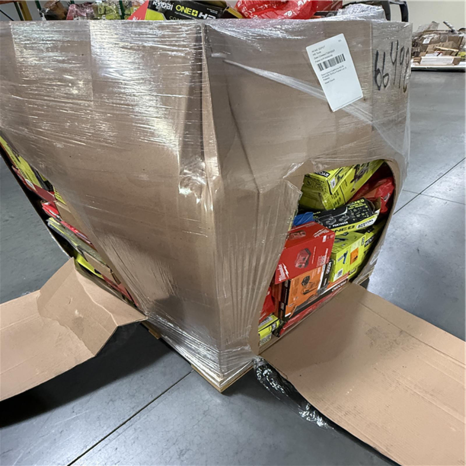 California AS-IS POWER TOOLS Partial Lot (3 Pallets) P-R066498