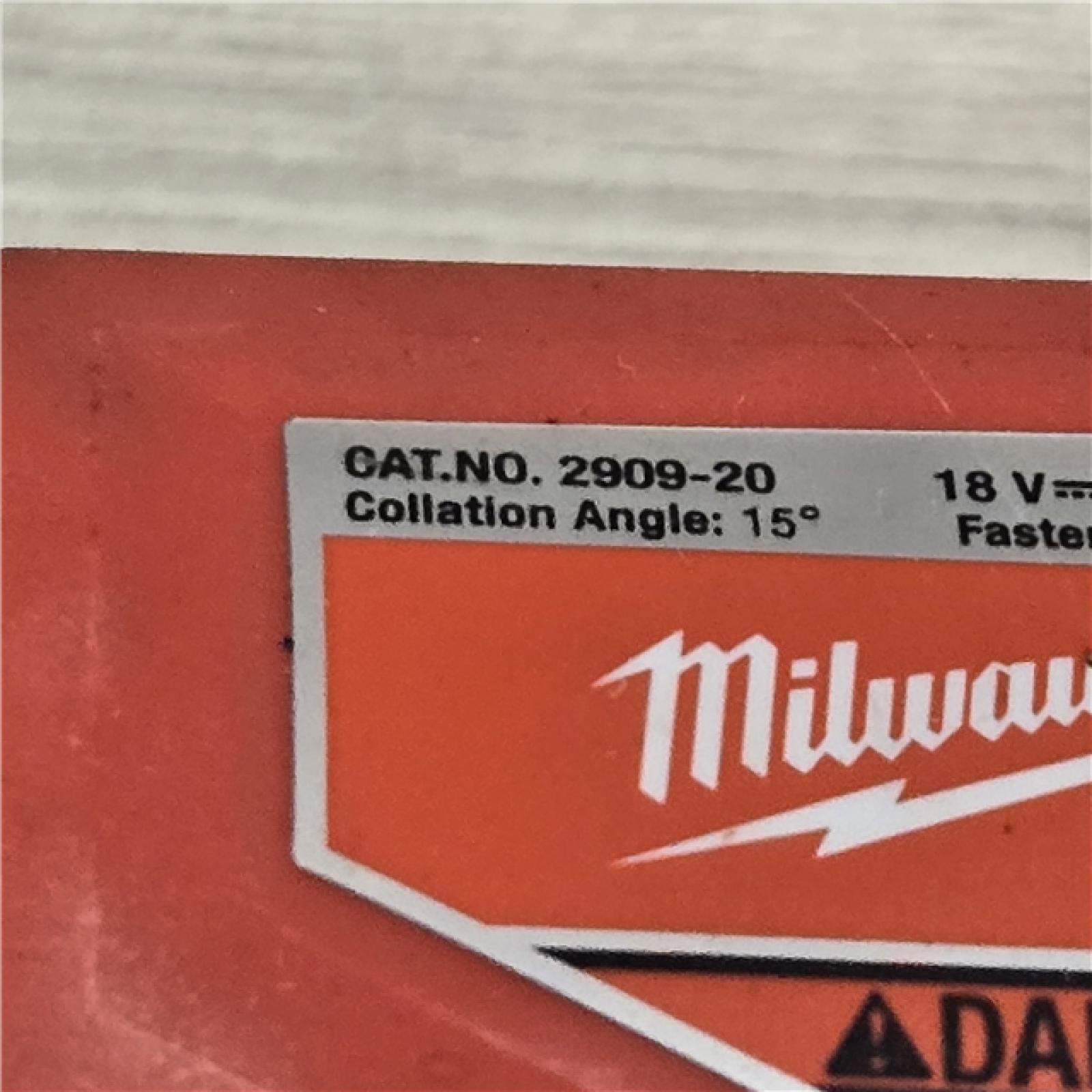 AS-IS Milwaukee M18 FUEL 18V Cordless Coil Roofing Nailer (Tool Only)