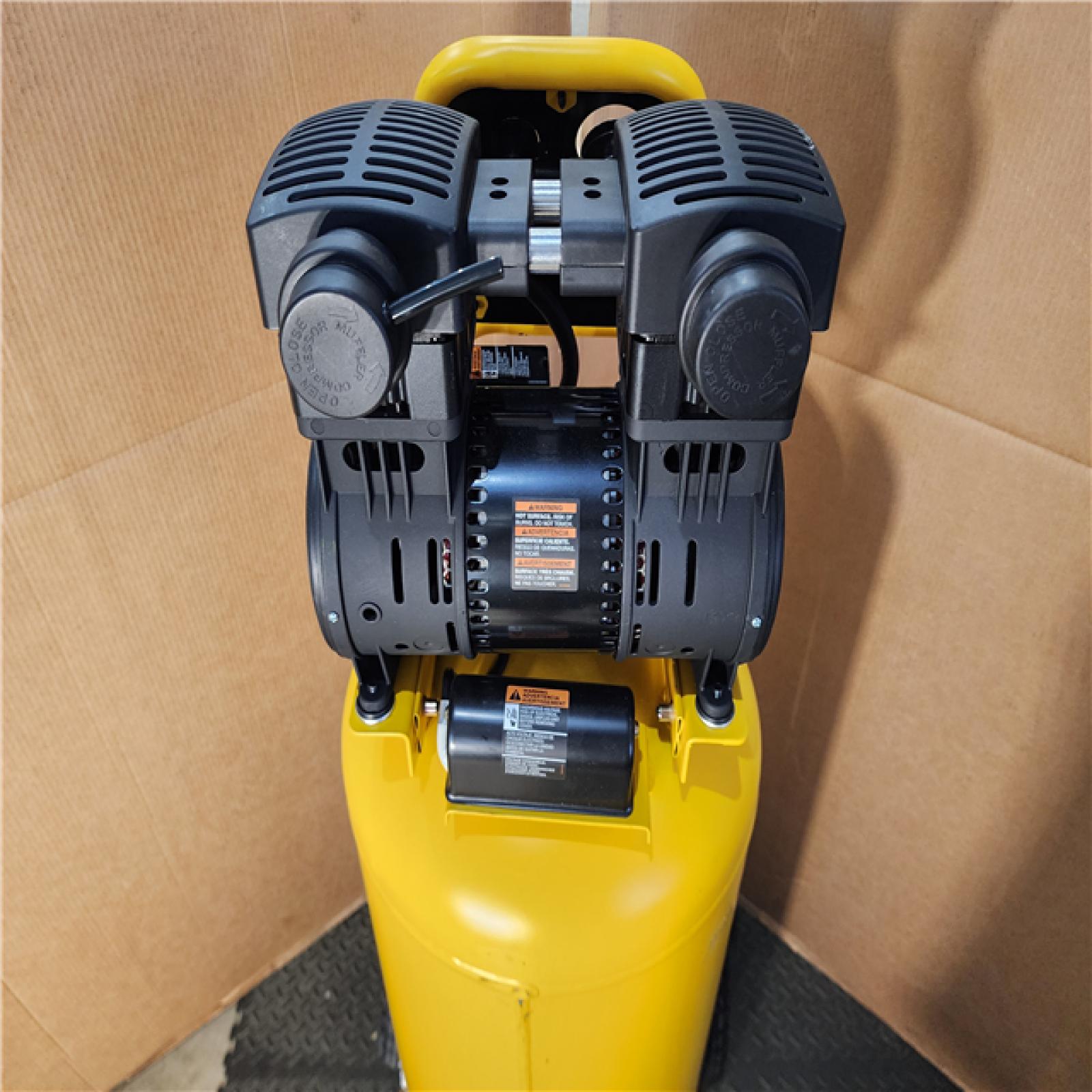 HOUSTON LOCATION - AS-IS DEWALT 26 Gal. 175 PSI Ultra Quiet Portable Electric Air Compressor