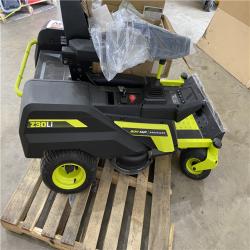 Houston Location - AS-IS Ryobi Z30 Li 30 Riding Mower