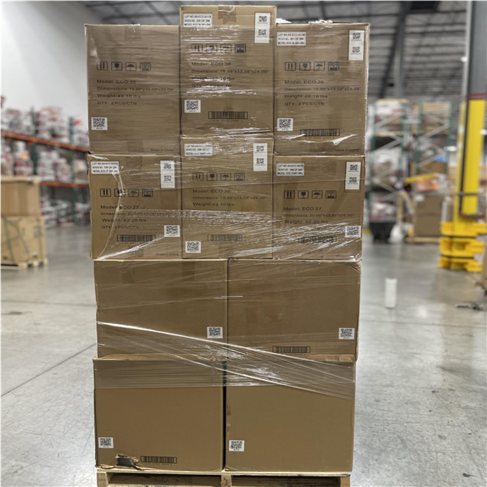 DALLAS LOCATION- ECOSMART 27KW 240V TANKLESS WATER HEATER W INLINE FLOW RESTRICTOR (52 UNITS)