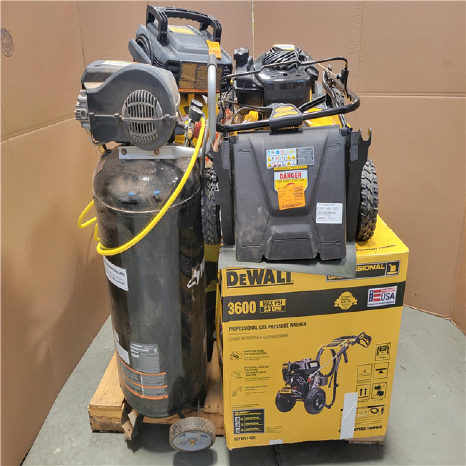 CALIFORNIA AS-IS OUTDOOR POWER EQUIPMENT