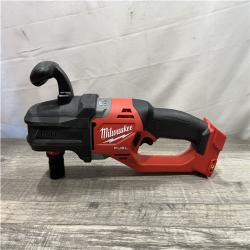 AS-IS Milwaukee FUEL 18V Lithium-Ion Brushless Cordless Hole Hawg 7/16 in. Right Angle Drill W/ Quick-Lok (Tool-Only)