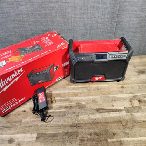 HOUSTON LOCATION - AS-IS Milwaukee M18 18V Lithium-Ion Cordless Jobsite Radio