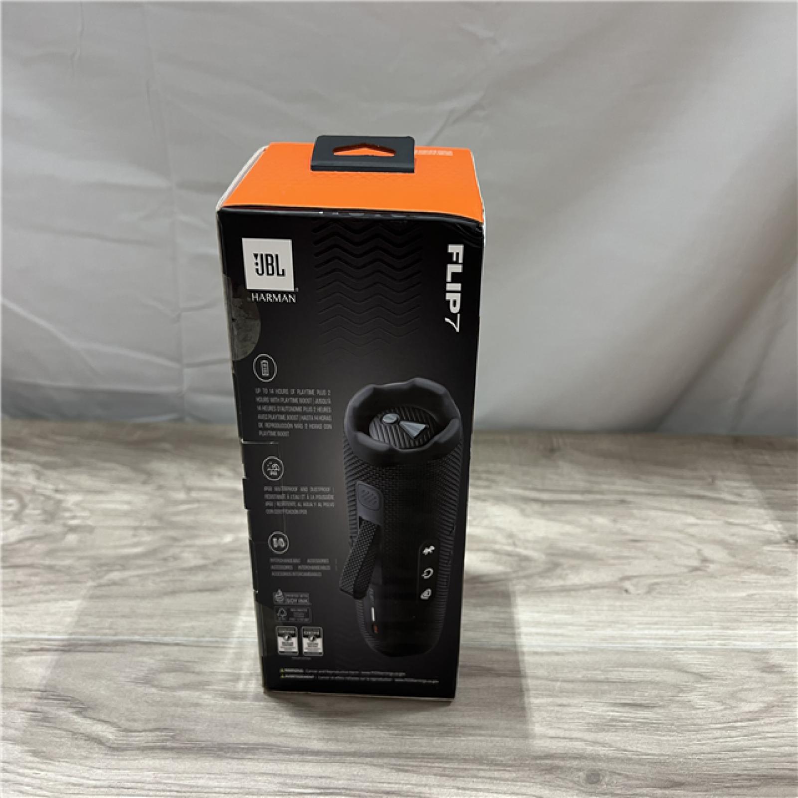 JBL Flip 7 Portable Waterproof and Drop-Proof Speaker with Interchangeable Accessories