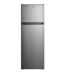 DALLAS LOCATION-Galanz 12 cu. ft. Top Freezer Refrigerator with Dual Door  Frost Free in Stainless Steel PALLET-(2 UNITS)