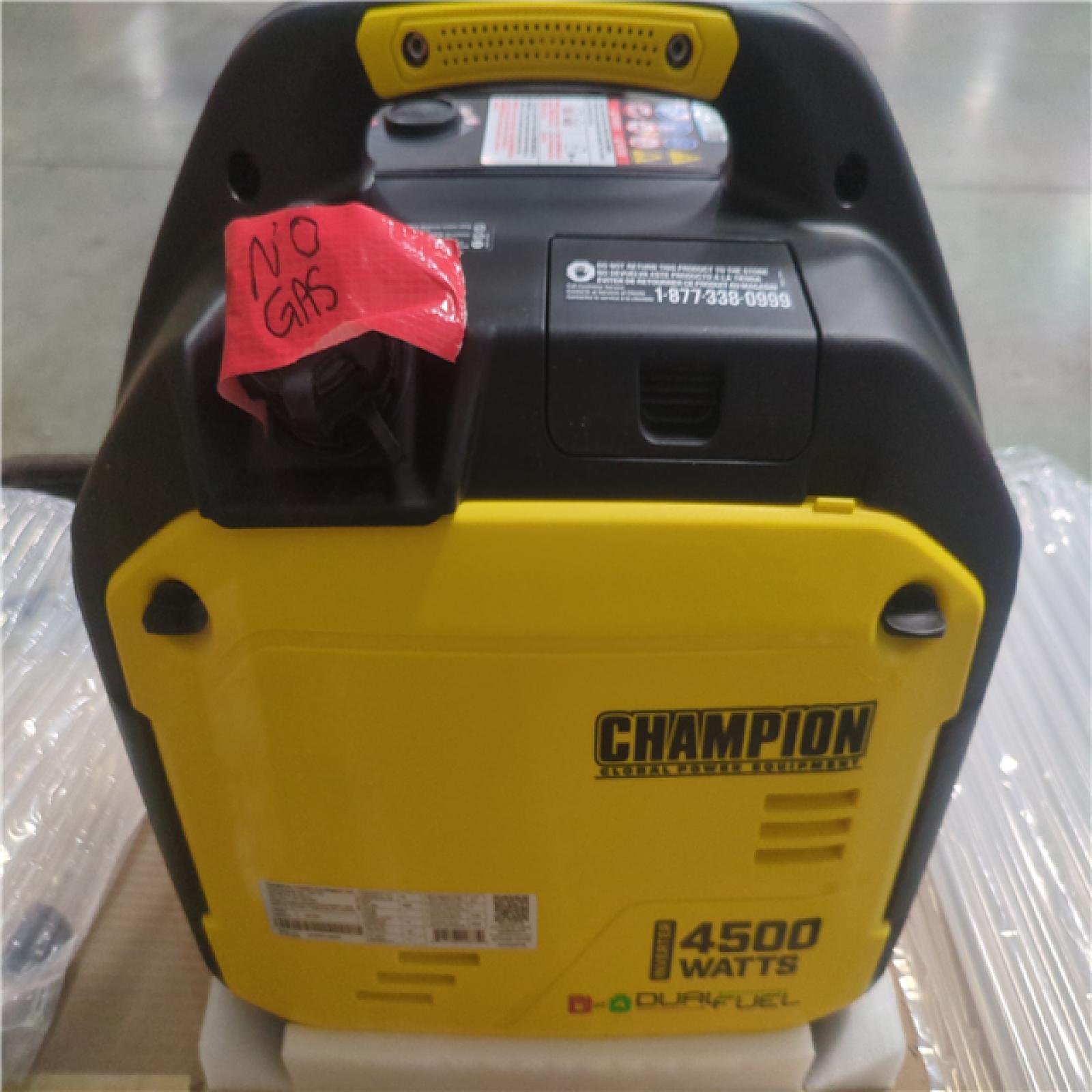 CALIFORNIA AS-IS CHAMPION PORTABLE POWER GENERATOR
