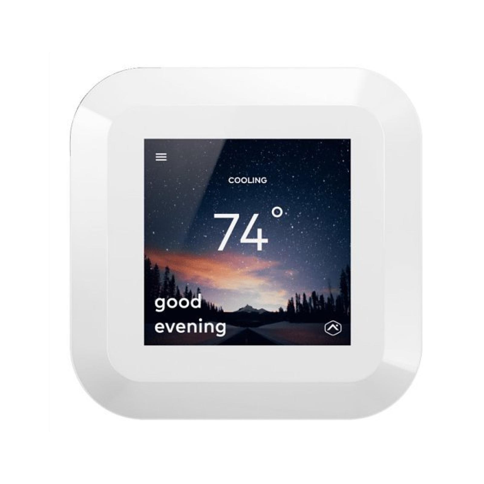 NEW! - alarm.com ADC-T40K-HD-W Smart Thermostat HD with Color Touchscreen Display, Z-Wave SmartStart and S2 Compatible