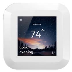 NEW! - alarm.com ADC-T40K-HD-W Smart Thermostat HD with Color Touchscreen Display, Z-Wave SmartStart and S2 Compatible