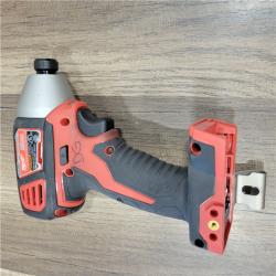 AS-IS Milwaukee M18 18-Volt Lithium-Ion Cordless 1/4 in. Hex Impact Driver (Tool-Only)