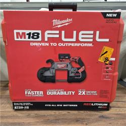 AS-IS Milwaukee 2729-22 M18 Fuel Deep Cut Band Saw Kit