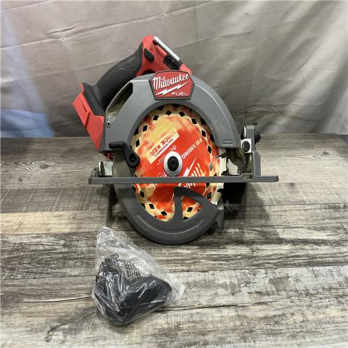 AS-IS Milwaukee FUEL 18V Lithium-Ion Brushless Cordless 7-1/4 in. Circular Saw (Tool-Only)