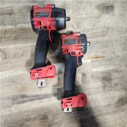 HOUSTON LOCATION - AS-IS MILWAUKEE 2 TOOL COMBO KIT W/ (2) BATTERY & CHARGER