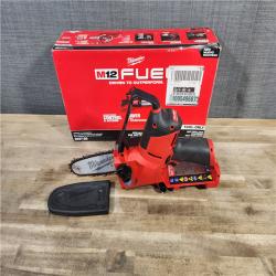 HOUSTON LOCATION - AS-IS Milwaukee M12 FUEL 6 in. 12V Lithium-Ion Brushless Electric Cordless Battery Pruning Saw HATCHET (Tool-Only)
