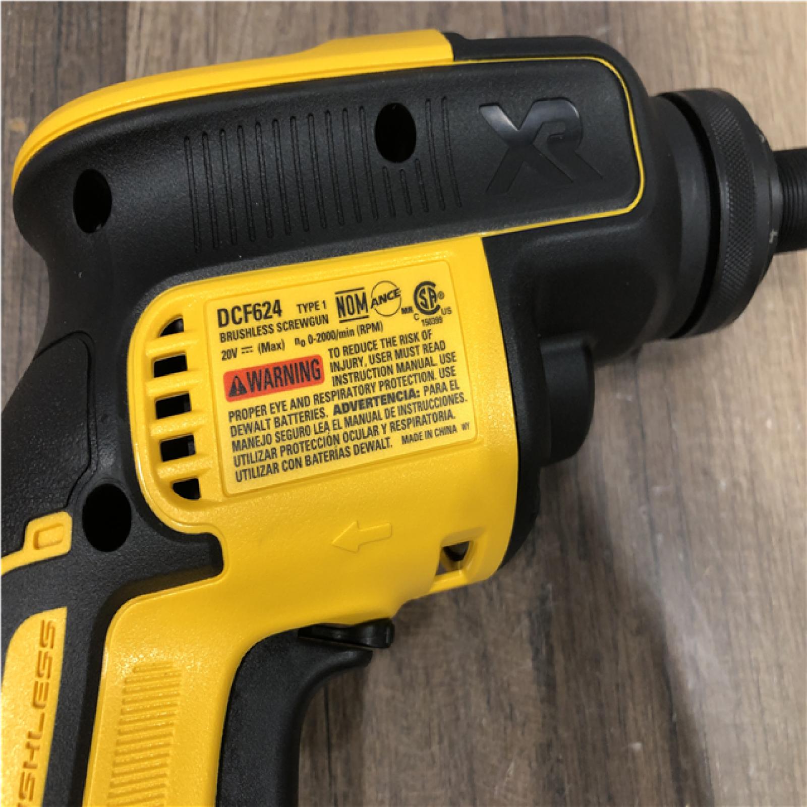 AS-IS DEWALT 20V MAX XR Cordless Brushless Drywall Screw Gun Threaded Clutch Housing (Tool Only)