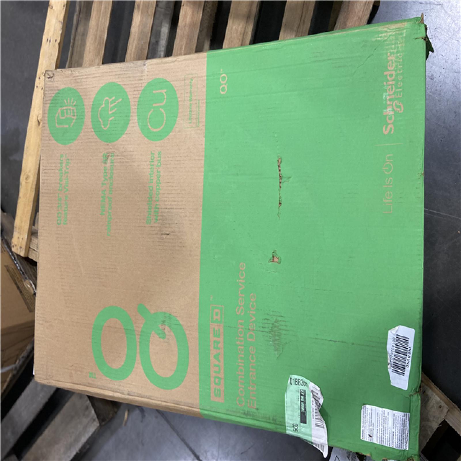 DALLAS LOCATION - Square D Homeline 400 Amp 30-Space 40-Circuit Outdoor Ring-Type Underground Main Breaker CSED with Class 320