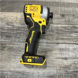 AS-IS DEWALT Atomic 20V Max Lithium-Ion Brushless Cordless Compact 1/4 in. Impact Driver Kit