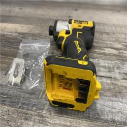 AS-IS DEWALT 20-Volt Maximum XR Cordless Brushless 1/4 in. 3-Speed Impact Driver (Tool-Only)