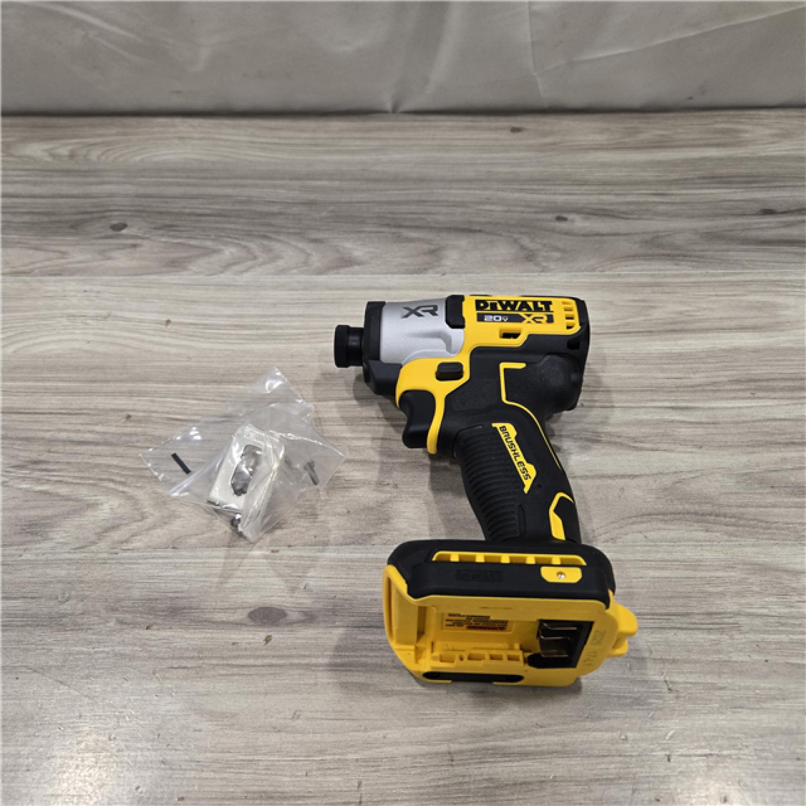 AS-IS DEWALT 20V Maximum XR Cordless 1/4 in. 3-Speed Impact Driver (Tool-Only)