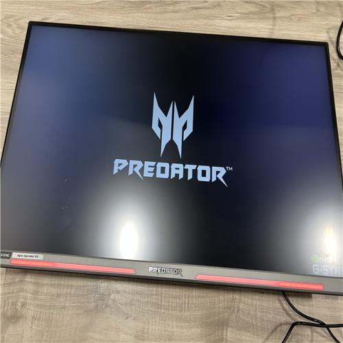 AS-IS Acer Predator XB273U Gsbmiiprzx 27 IPS LED Monitor - Black