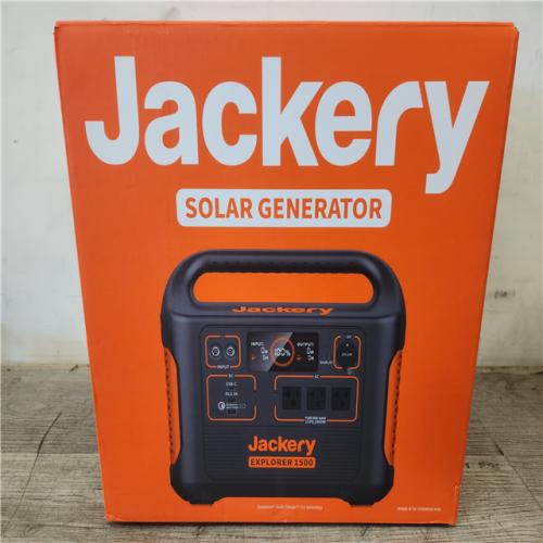 Phoenix NEW Jackery Solar Generator Explorer 1500 1534Wh/1800W  Model No.JSG-1500B (SEALED)