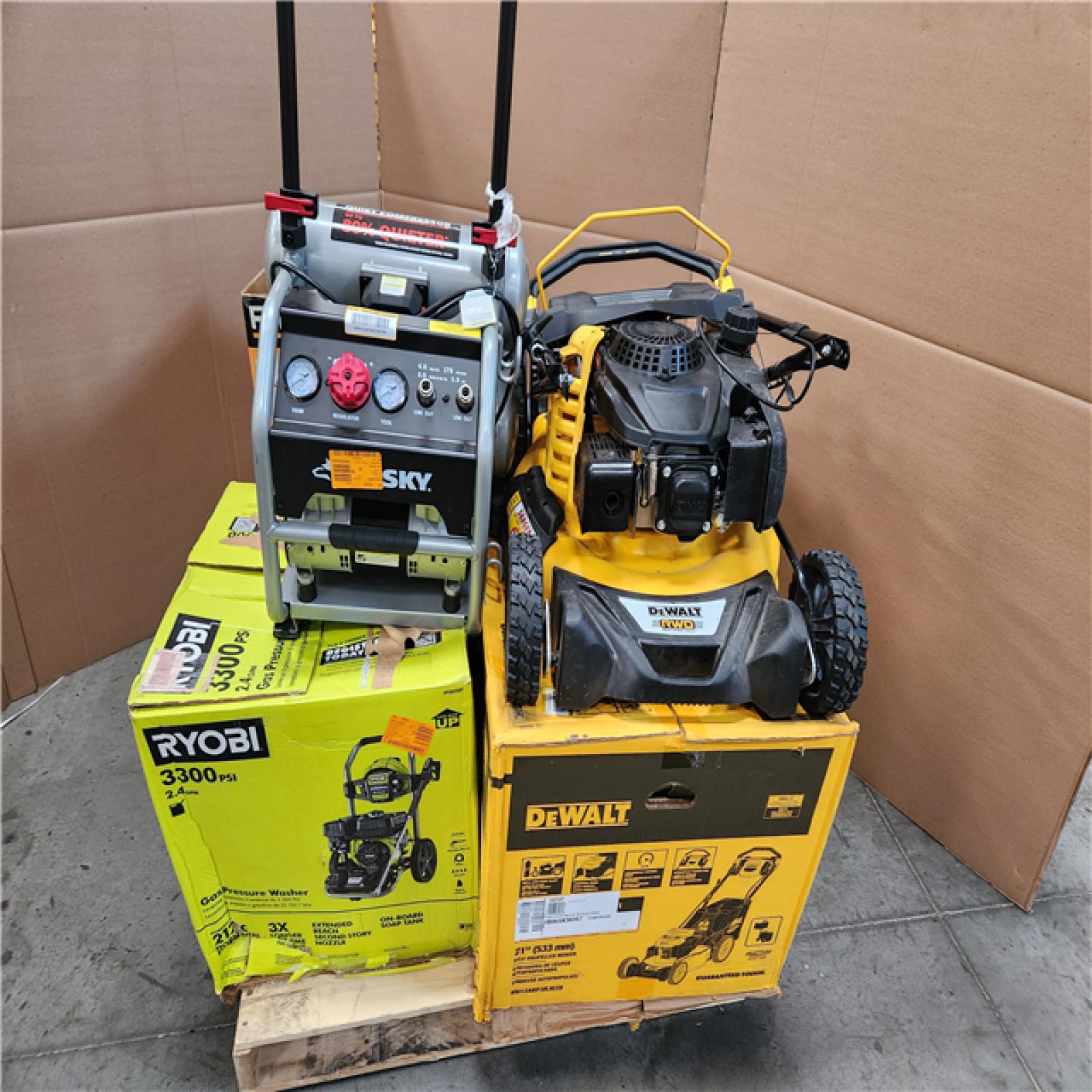 California AS-IS Outdoor Power Equipment