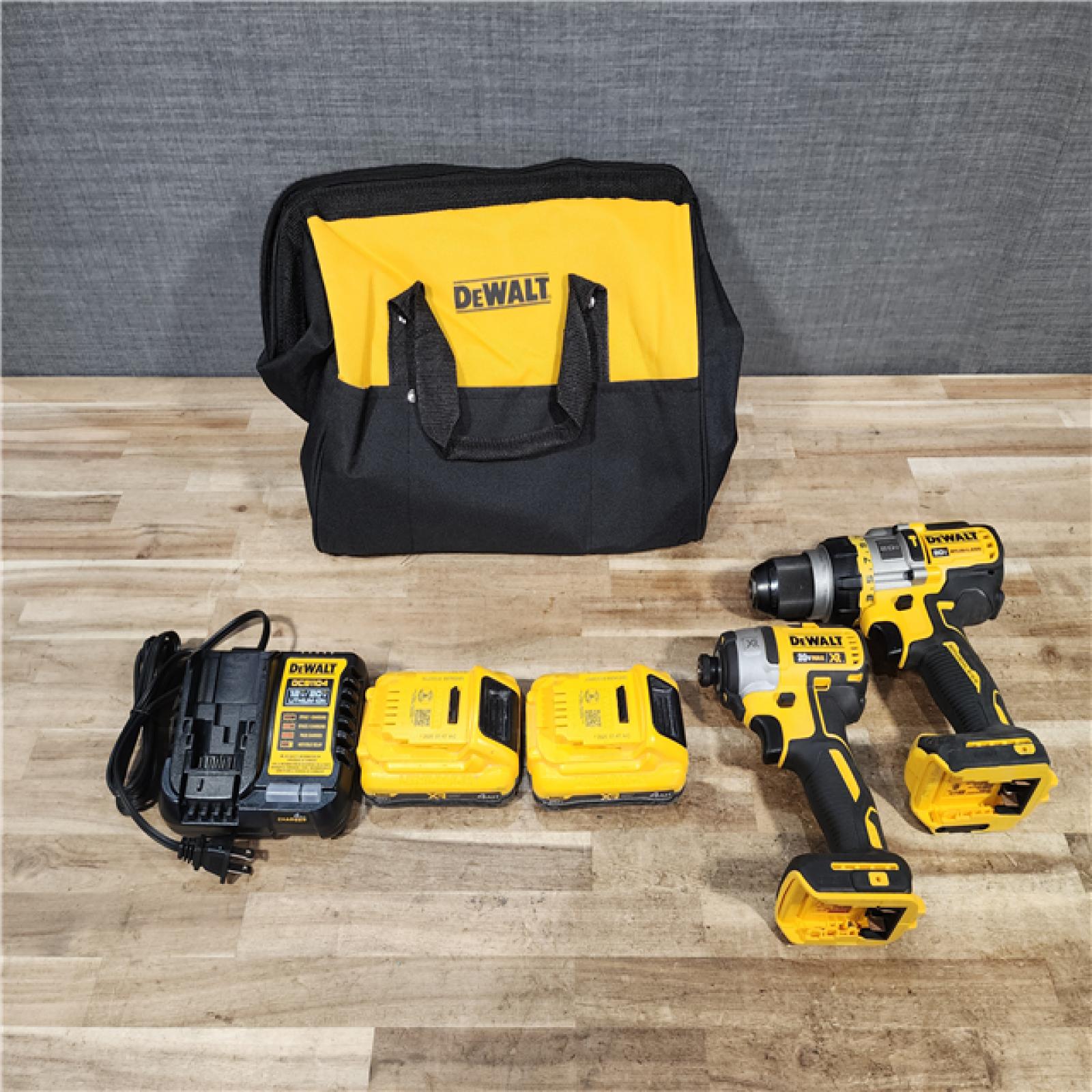 HOUSTON LOCATION - AS - IS DEWALT 20V XR Lithium-Ion Cordless Brushless 1/2 in. Drill/Driver Kit