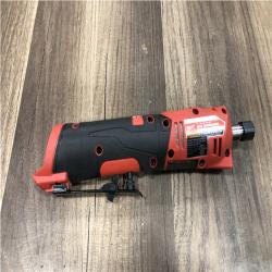 AS-IS Milwaukee FUEL 12V Lithium-Ion Brushless Cordless 1/4 in. Straight Die Grinder (Tool-Only)