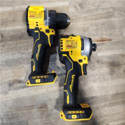 HOUSTON LOCATION - AS-IS Dewalt DCK225D2 20V MAX ATOMIC Compact Cordless Drill Driver and Impact Driver Combo Kit