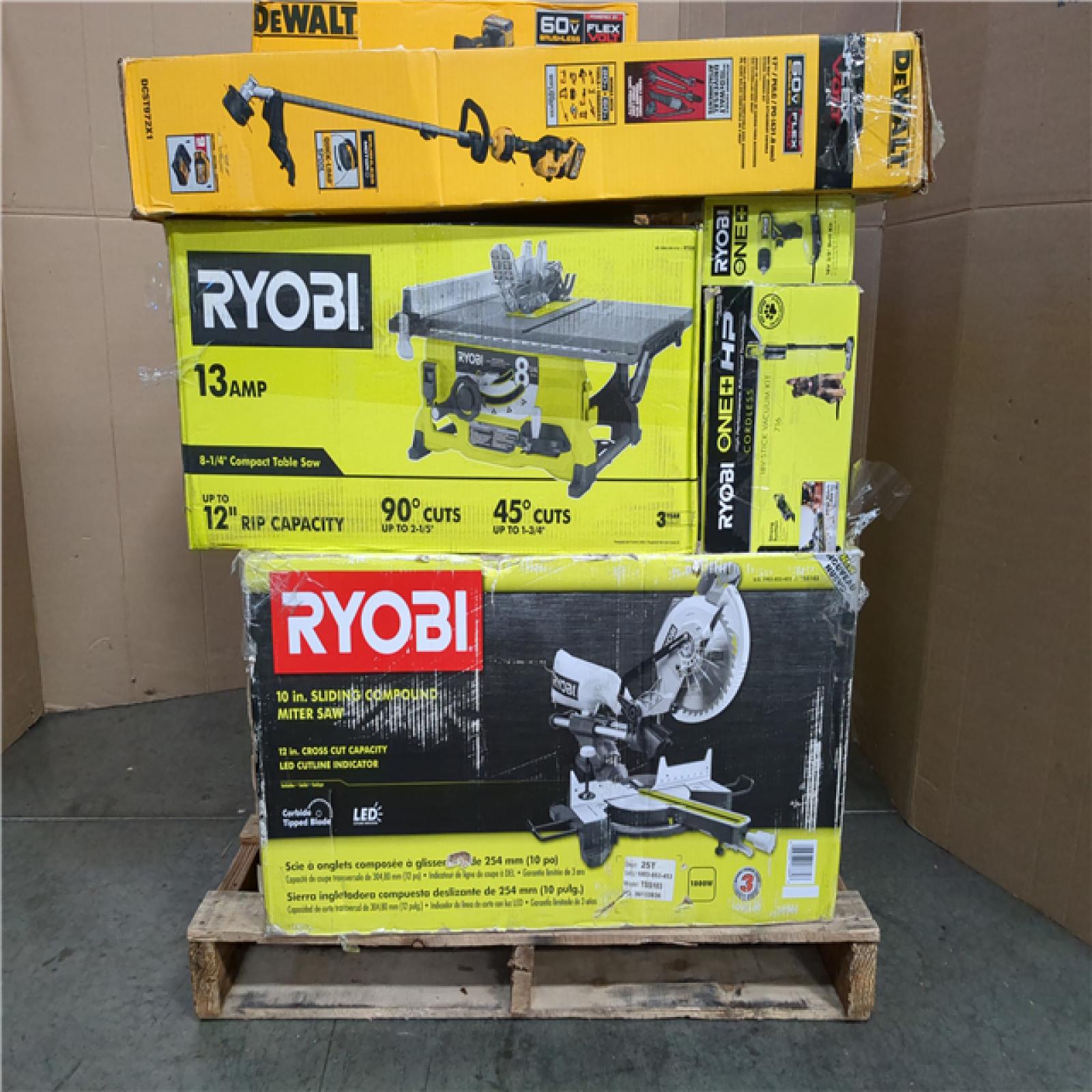 CALIFORNIA AS-IS TOOL PALLET