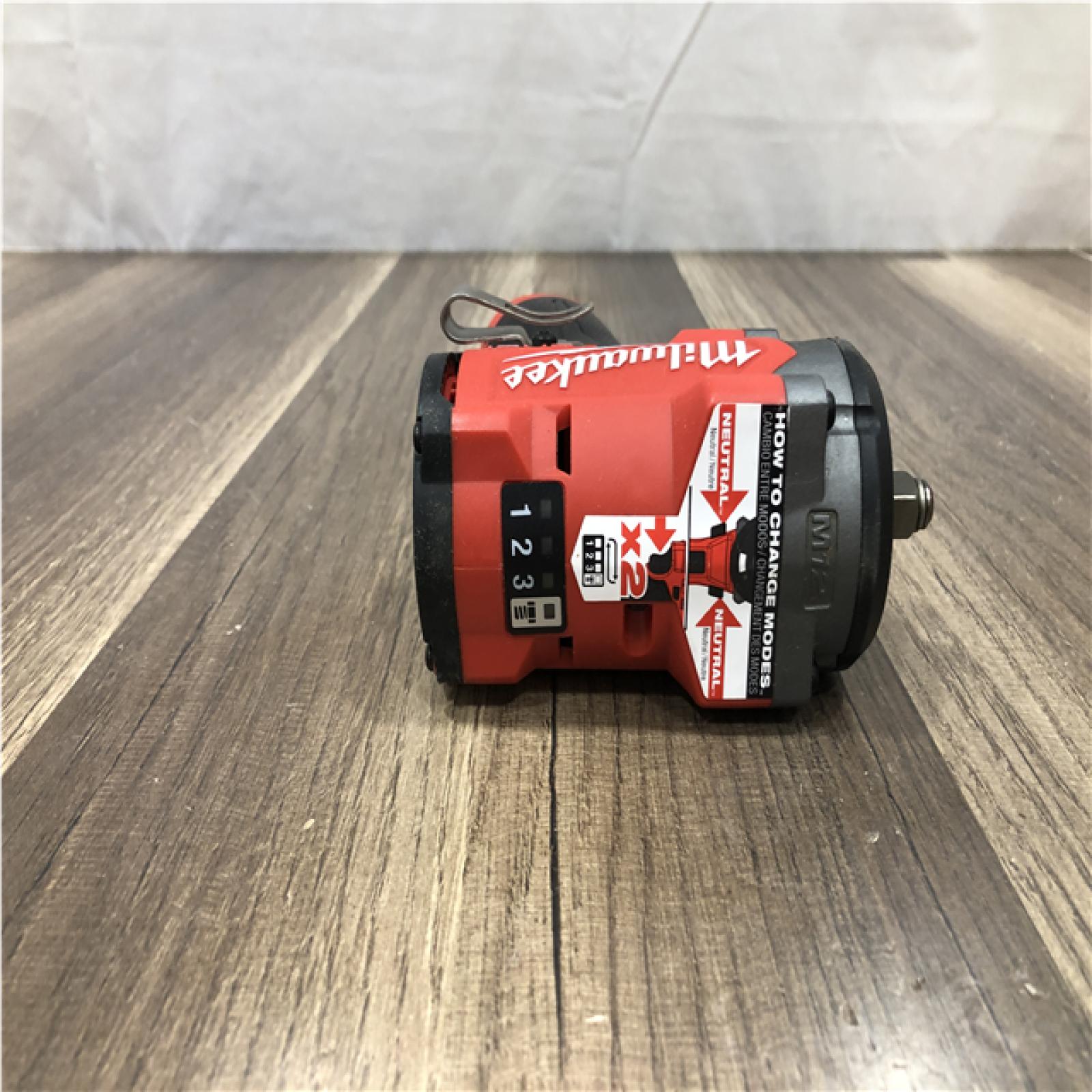 AS-IS Milwaukee FUEL 12V Lithium-Ion Brushless Cordless Stubby 3/8 in. Impact Wrench (Tool-Only)