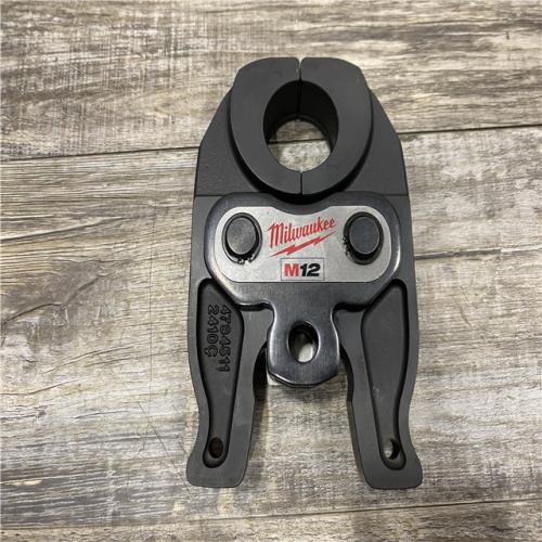 AS-IS Milwaukee 3/4 in. IPS Press Tool Jaw for M12 Force Logic Press Tool