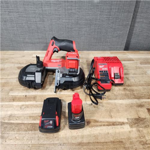 Houston Location AS-IS Milwaukee Band Saw and Battery