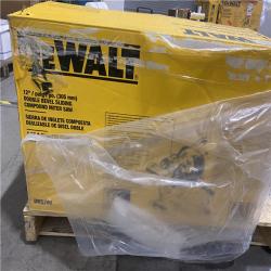 Dallas Location - As-Is DEWALT 15 Amp Corded 12 in. Double Bevel Sliding Compound Miter Saw