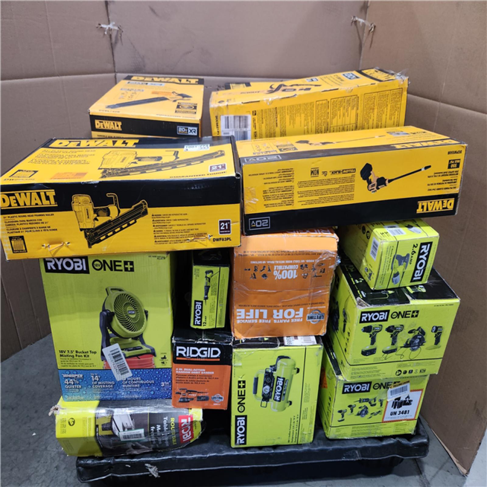 California AS-IS Tool Pallet