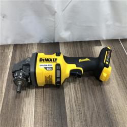 AS-IS DEWALT FLEXVOLT 60V MAX Cordless Brushless 4.5 in. to 6 in. Small Angle Grinder with Kickback Brake (Tool Only)