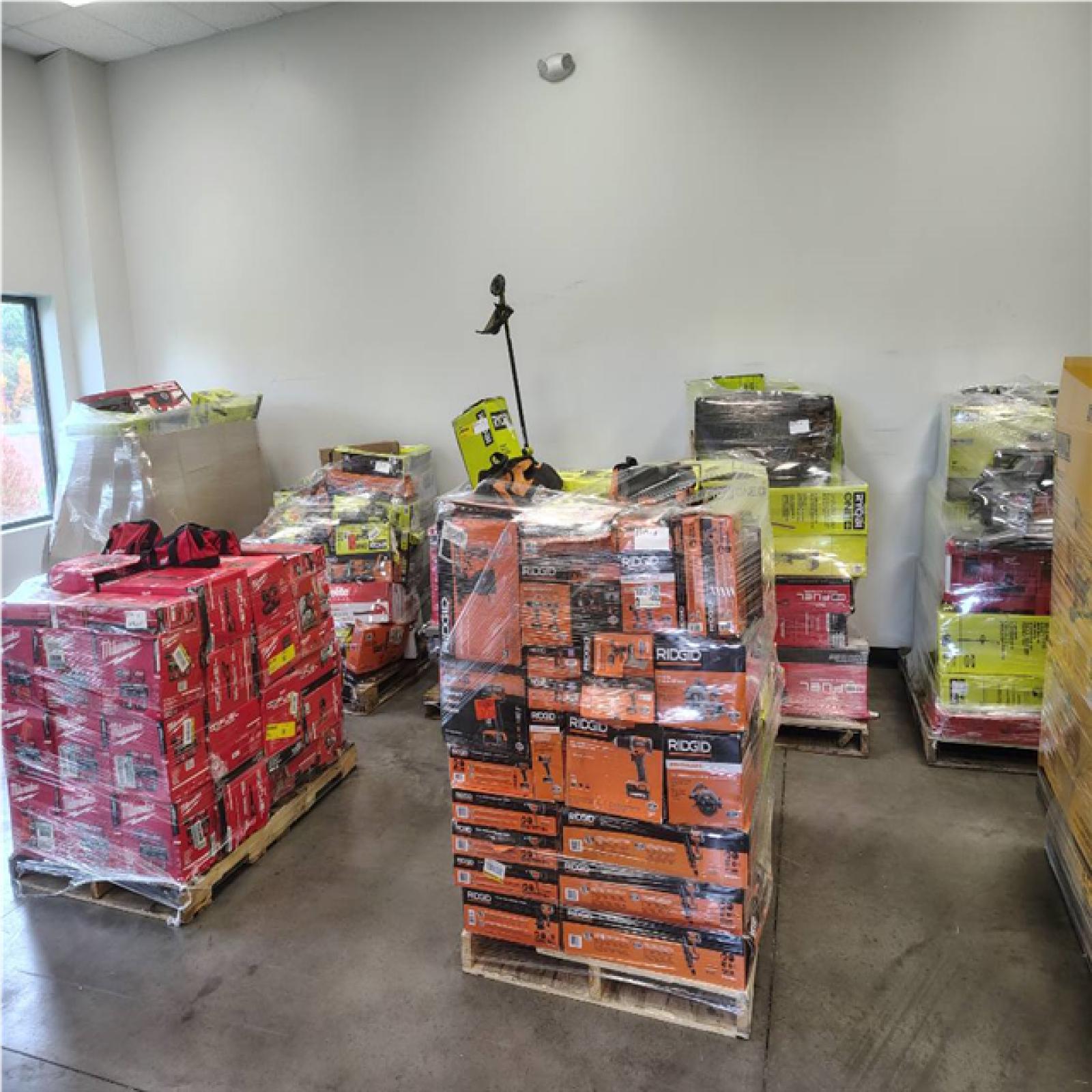 Pittston Location As-Is Power Tools Partial Truckload (12 Pallets) 8549-A