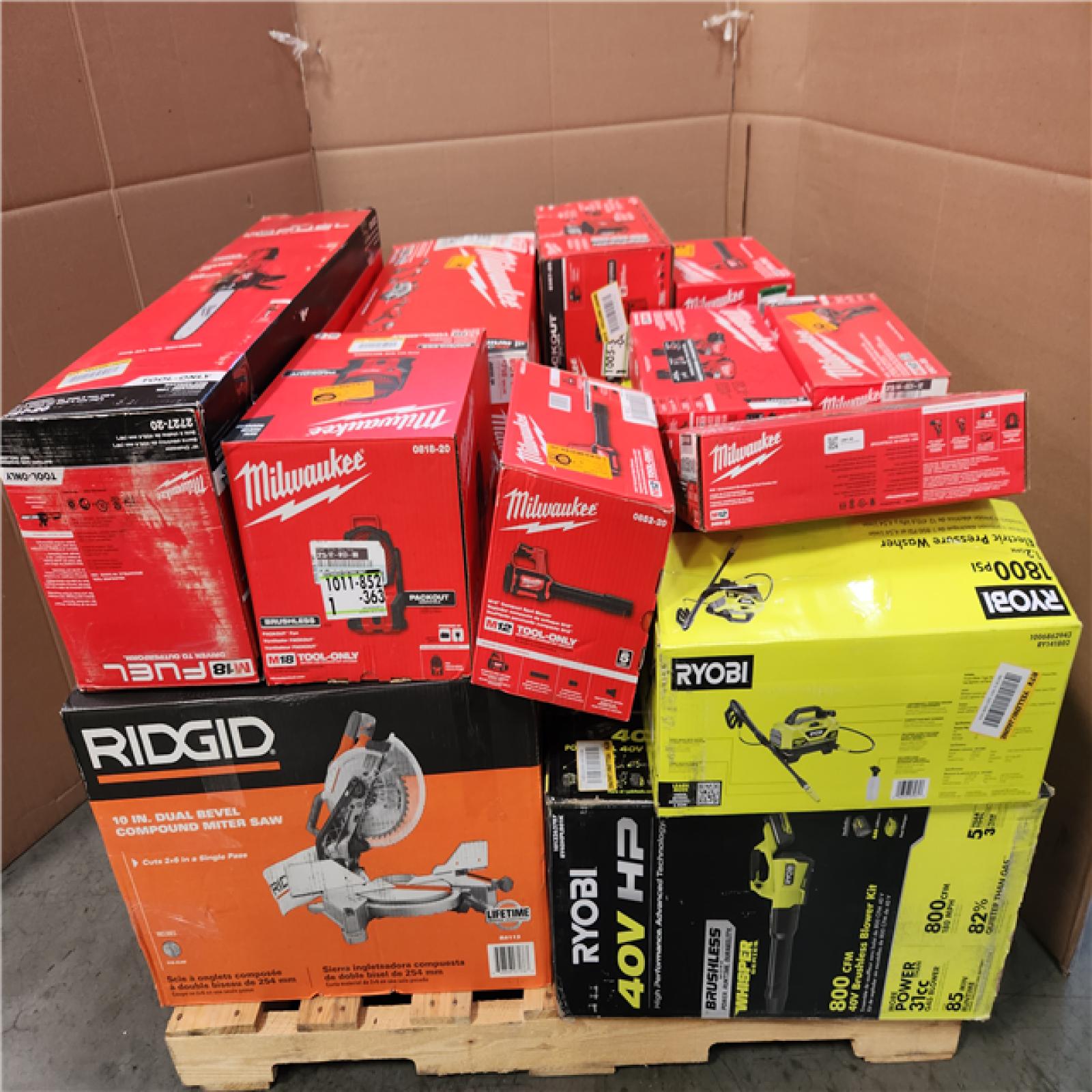 CALIFORNIA AS-IS TOOL PALLET