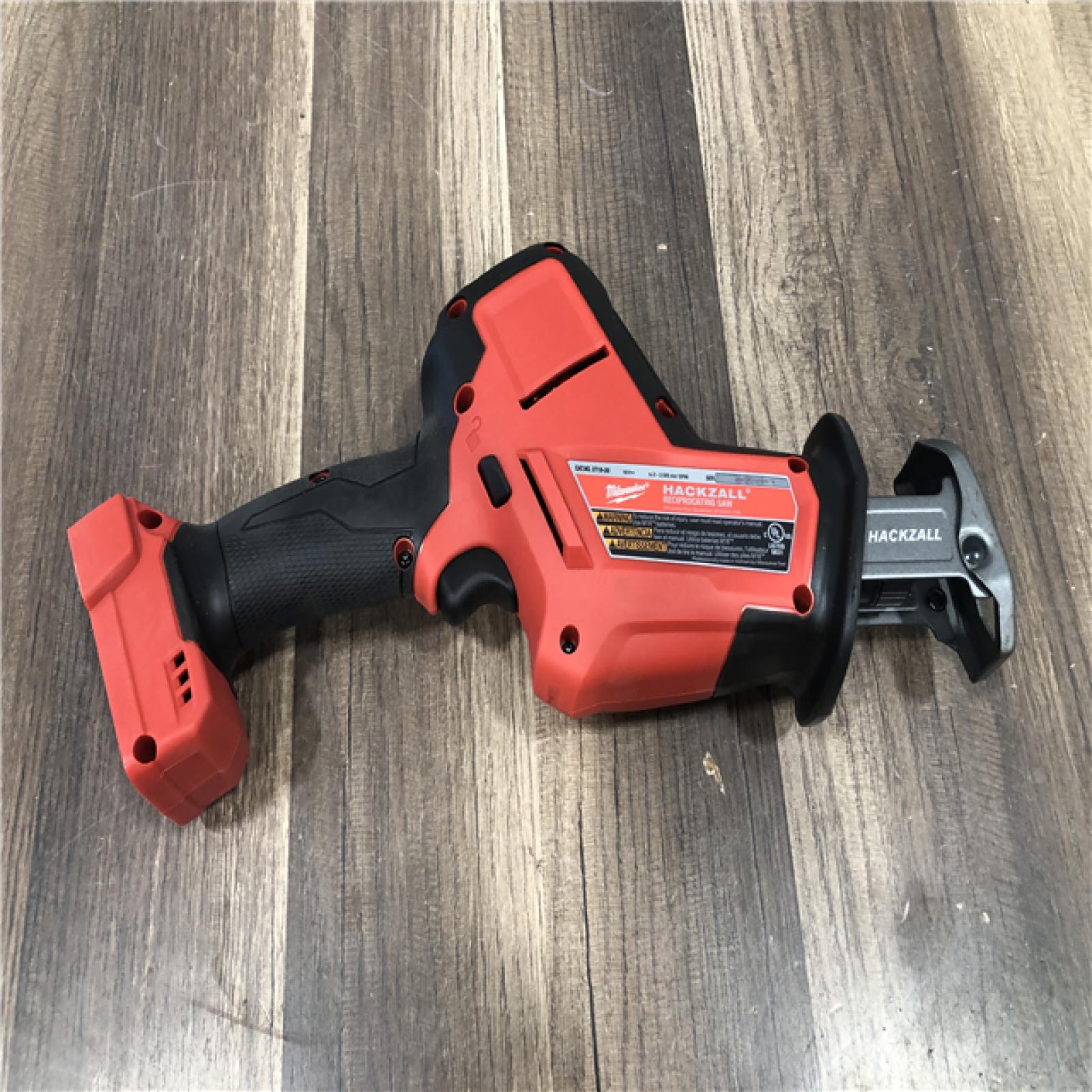 AS-IS Milwaukee FUEL 18V Lithium-Ion Brushless Cordless HACKZALL Reciprocating Saw (Tool-Only)