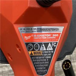 AS-IS Milwaukee 12V Lithium-Ion Cordless M-SPECTOR 360-Degree 4 ft. Inspection Camera Kit