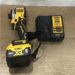 AS-IS DEWALT ATOMIC 20V MAX Lithium-Ion Cordless 1/4 in. Brushless Impact Driver Kit
