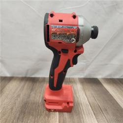 AS-IS- Milwaukee M18 18V Lithium-Ion Brushless Cordless 1/4 in. Compact Impact Driver (Tool Only)