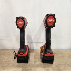 AS-IS- Milwaukee FUEL 18V Lithium-Ion Brushless Cordless Hammer Drill and Impact Driver Combo Kit