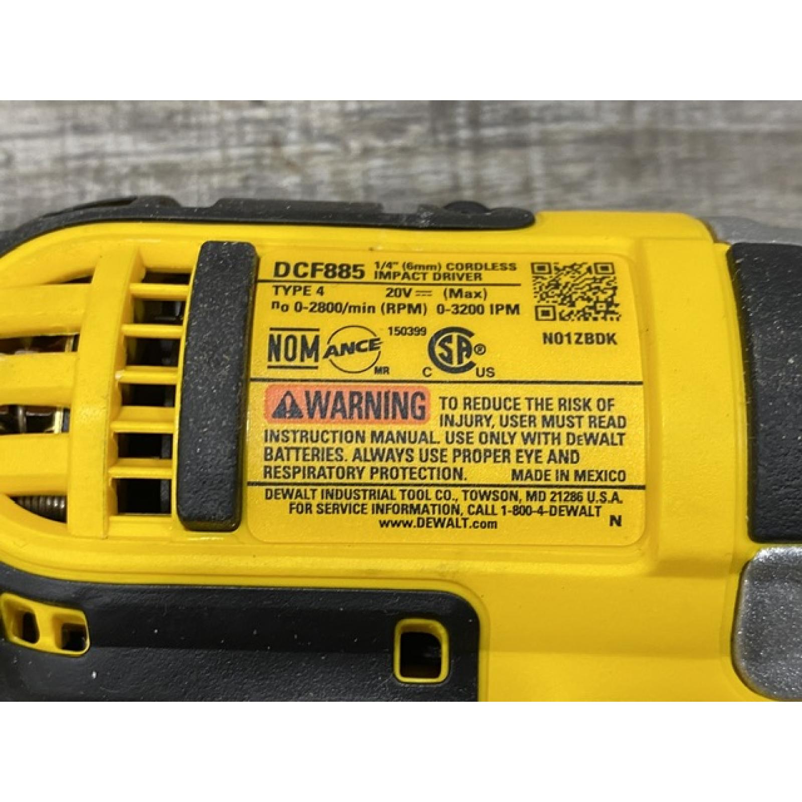 AS-IS DEWALT 20V MAX Cordless Drill/Impact 2 Tool Combo Kit